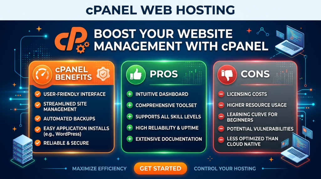 cpanel web hosting benefits pros cons godaddy hosting ionos lowendtalk nodeseek nodeloc ovh hetzner forumweb namepros